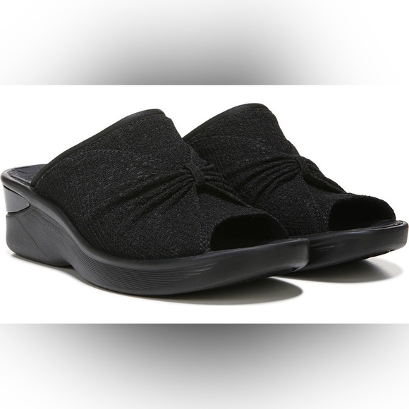 Bzees Shoes - Bzees Sunburst Slide Wedge Sandal